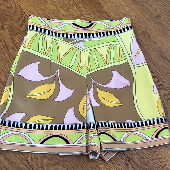 Zara Pants - Zara Multicolor pucci Striped Shorts skort